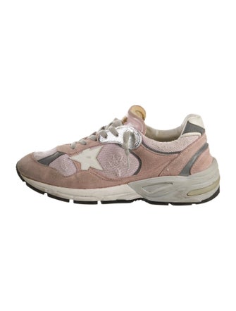 Golden Goose Mesh Printed Sneakers