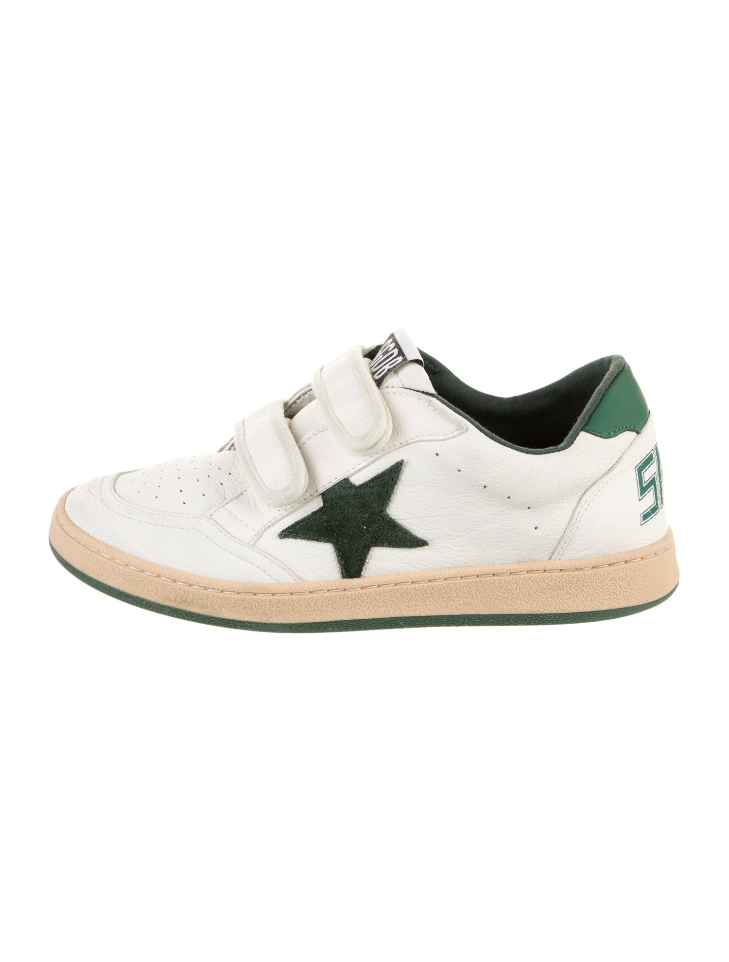 Golden Goose Kids' Leather Low Top Sneakers