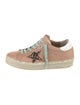 Golden Goose Leather Distressed Accents Sneakers