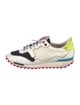 Golden Goose Leather Colorblock Pattern Sneakers