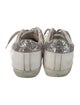 Golden Goose Leather Printed Sneakers
