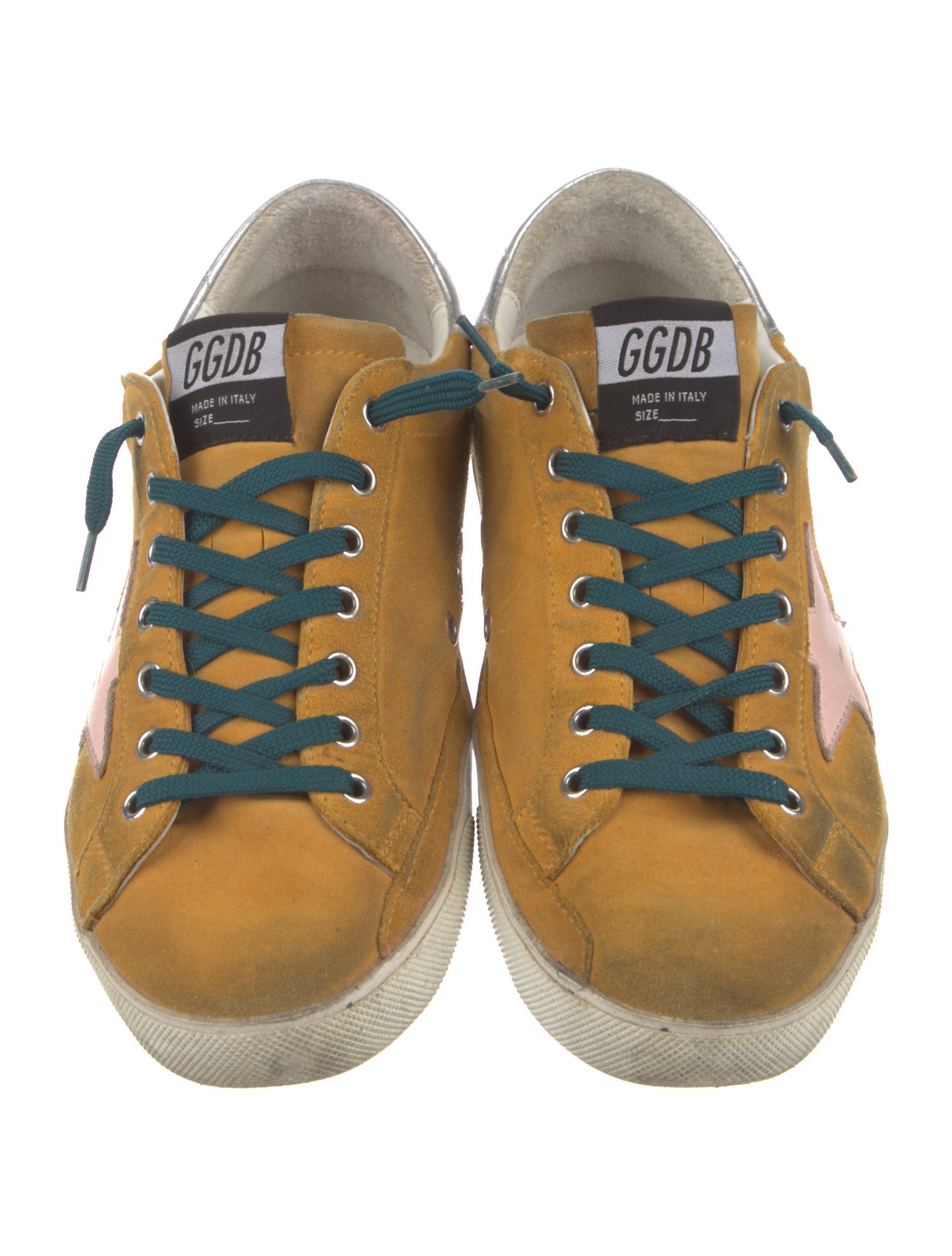 Golden Goose Suede Printed Sneakers