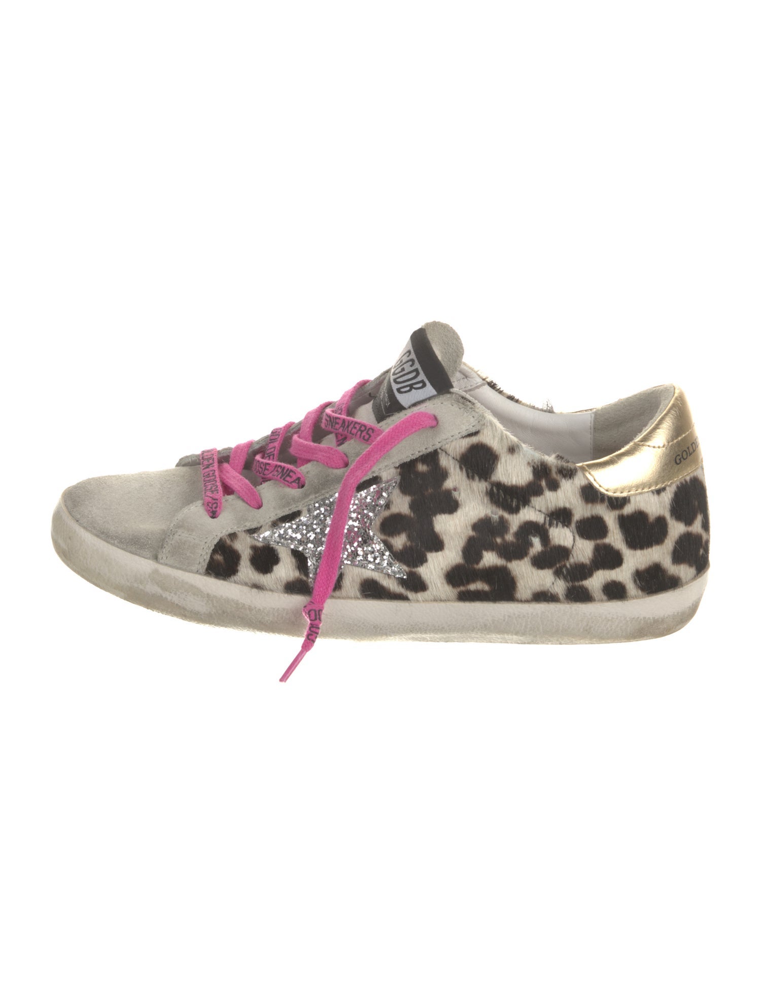 Golden Goose Animal Print Sneakers