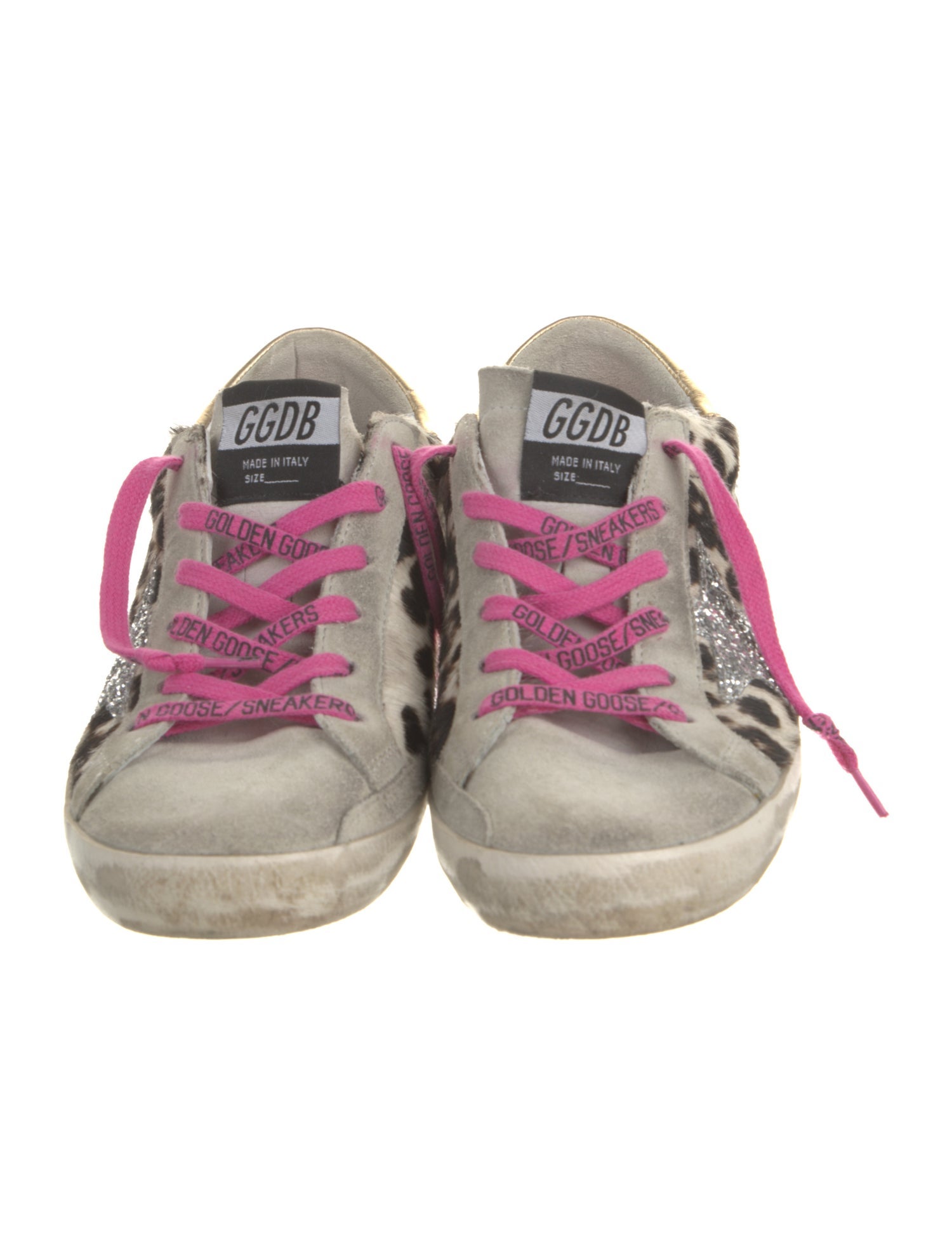 Golden Goose Animal Print Sneakers