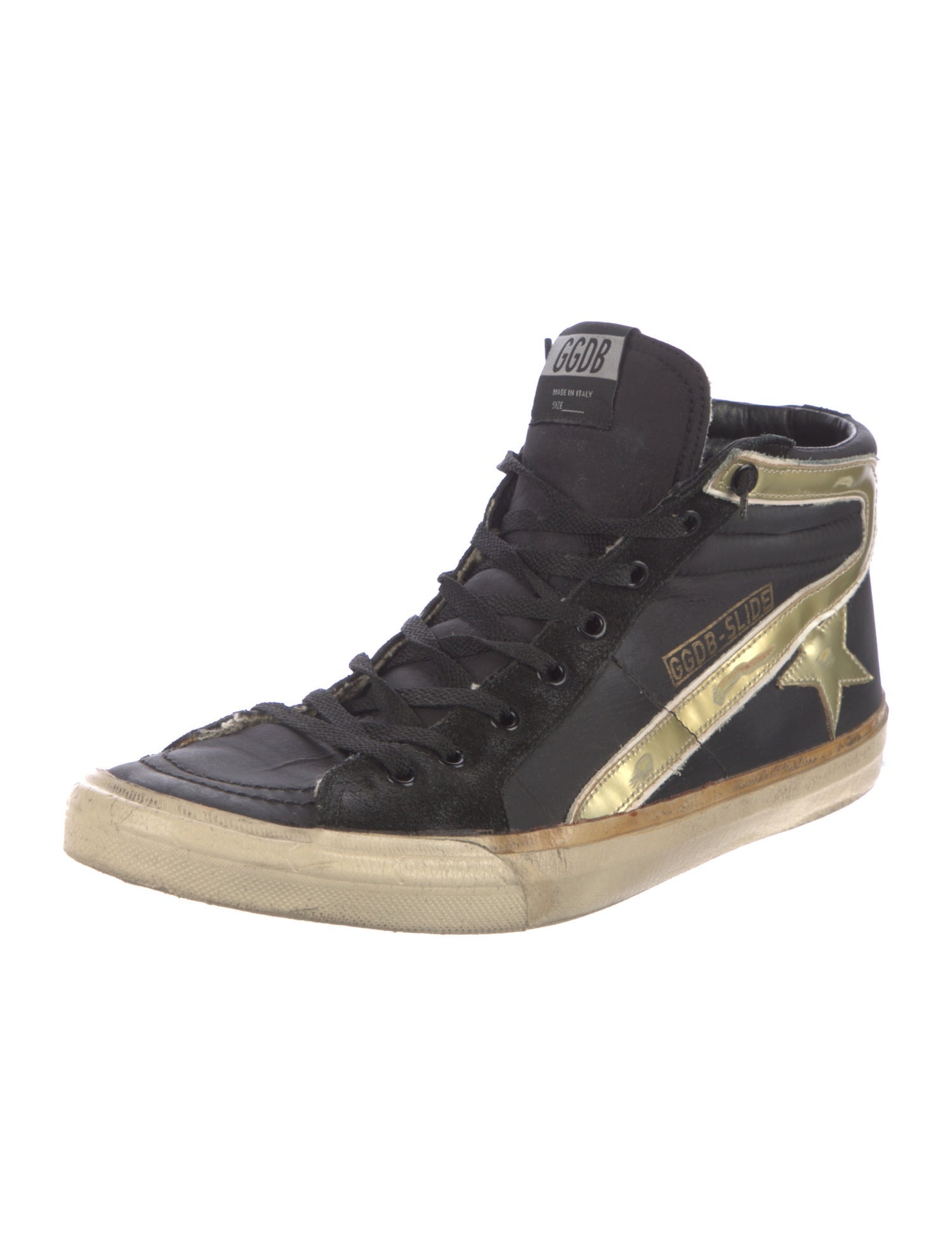 Golden Goose Nylon Graphic Print Sneakers