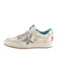 Golden Goose Leather Printed Sneakers