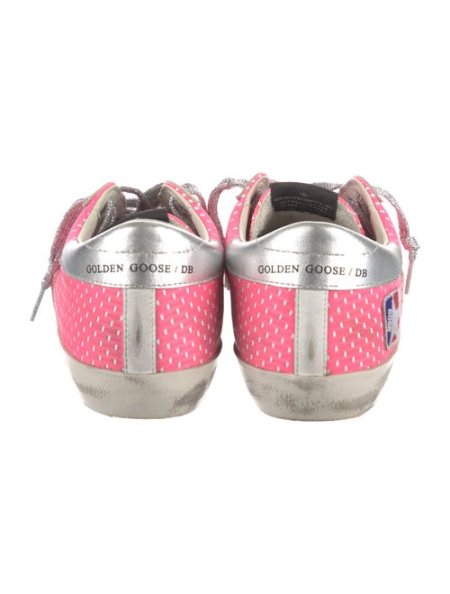 Golden Goose Canvas Printed Sneakers