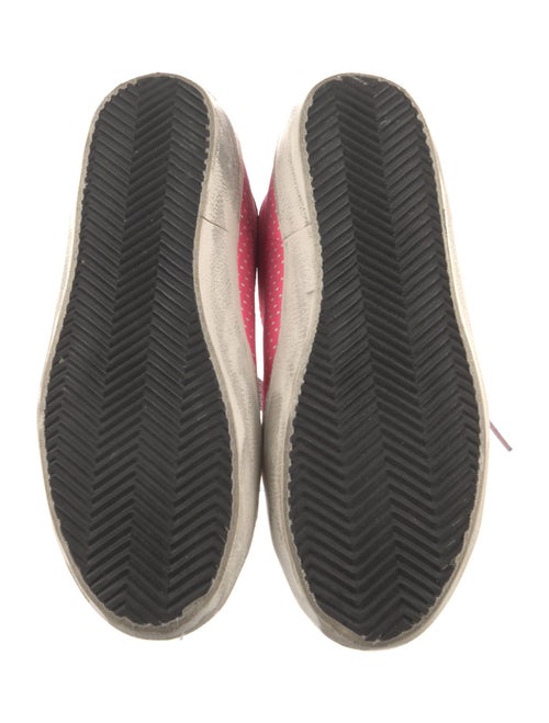 Golden Goose Canvas Printed Sneakers