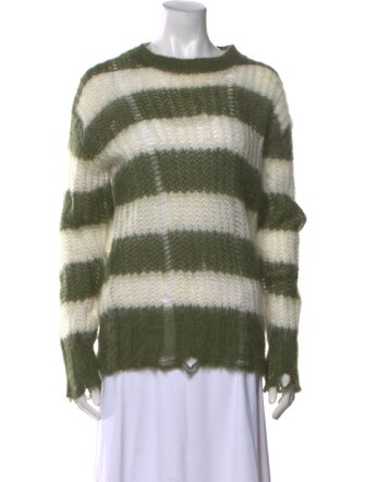 Golden Goose Mohair Striped Sweater