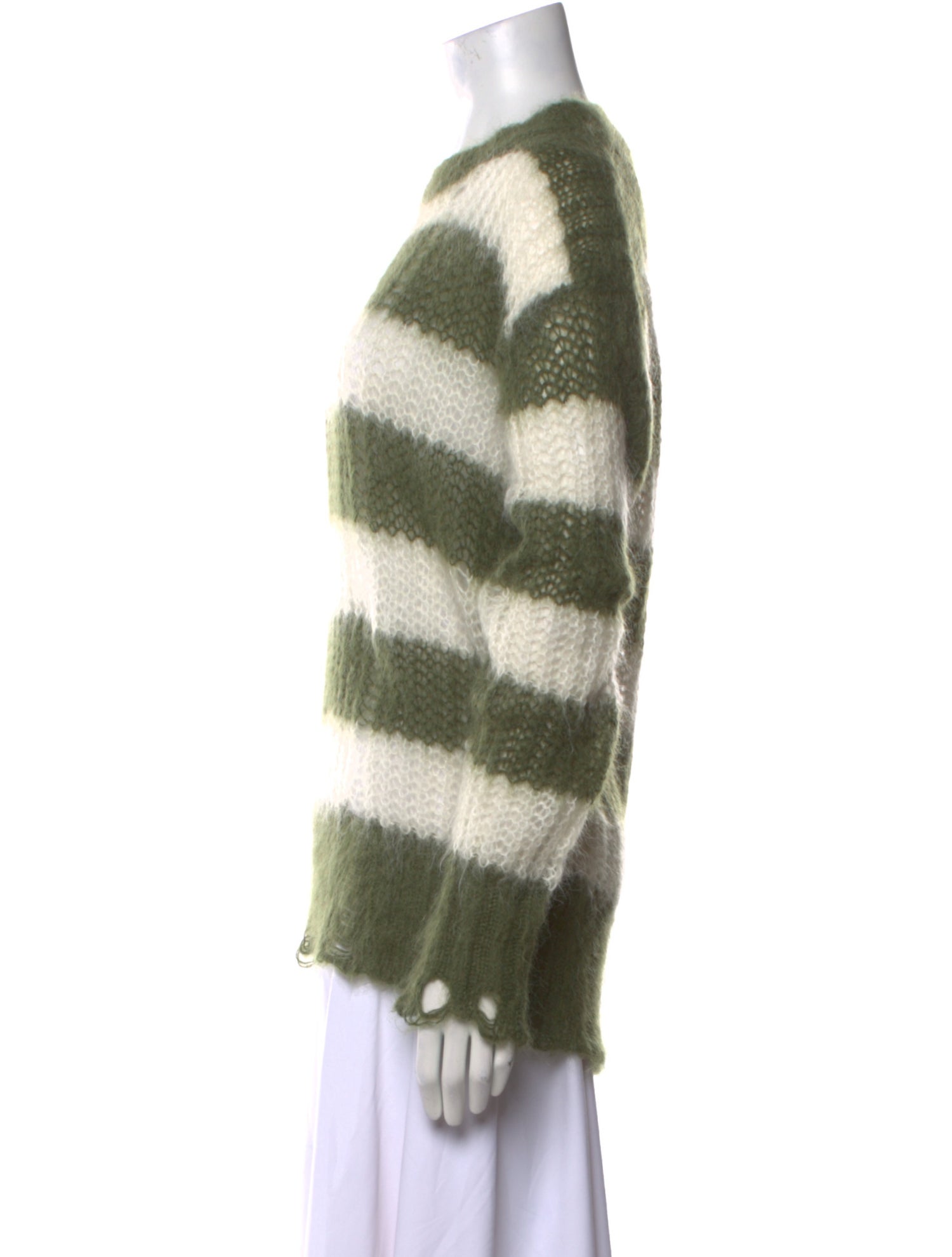 Golden Goose Mohair Striped Sweater