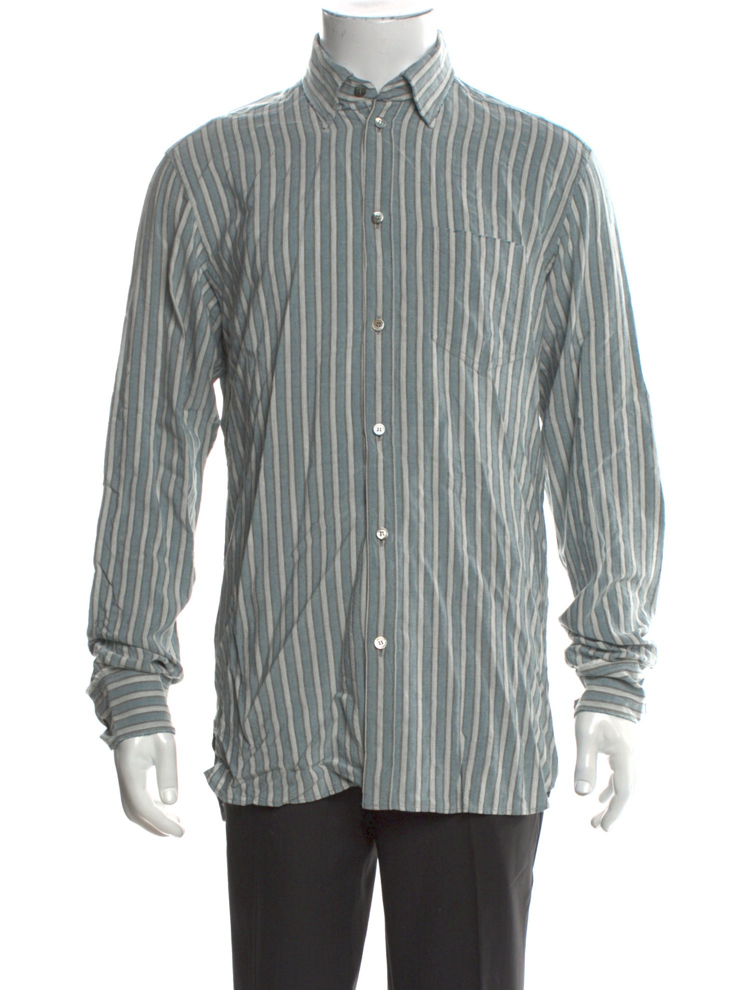 Golden Goose Striped Long Sleeve Shirt w/ Tags