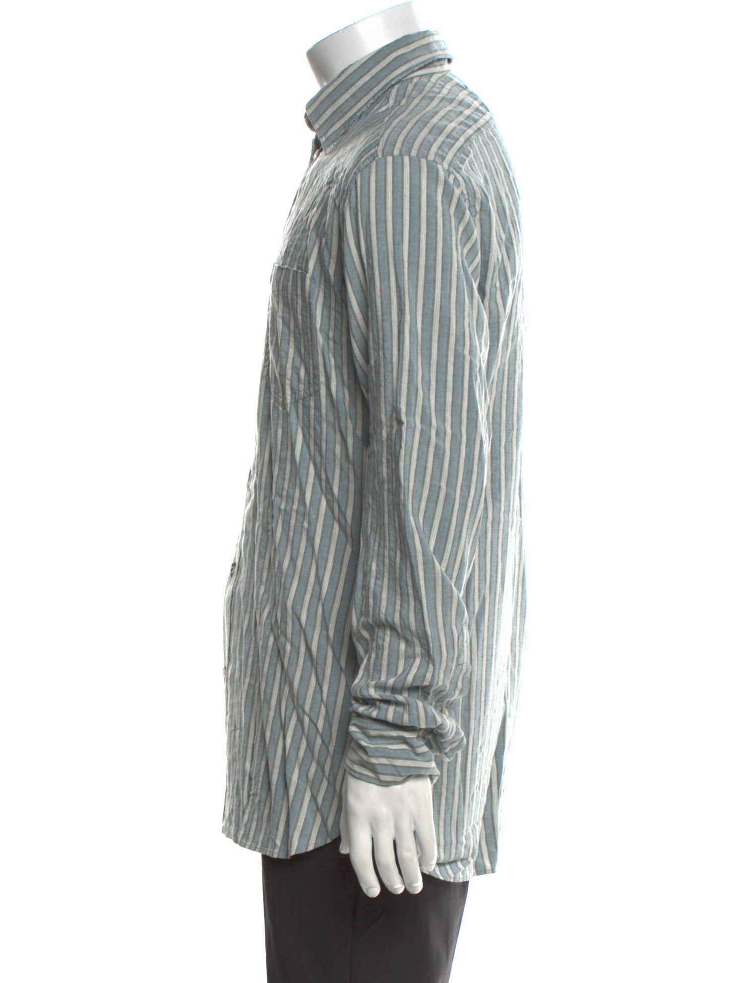 Golden Goose Striped Long Sleeve Shirt w/ Tags