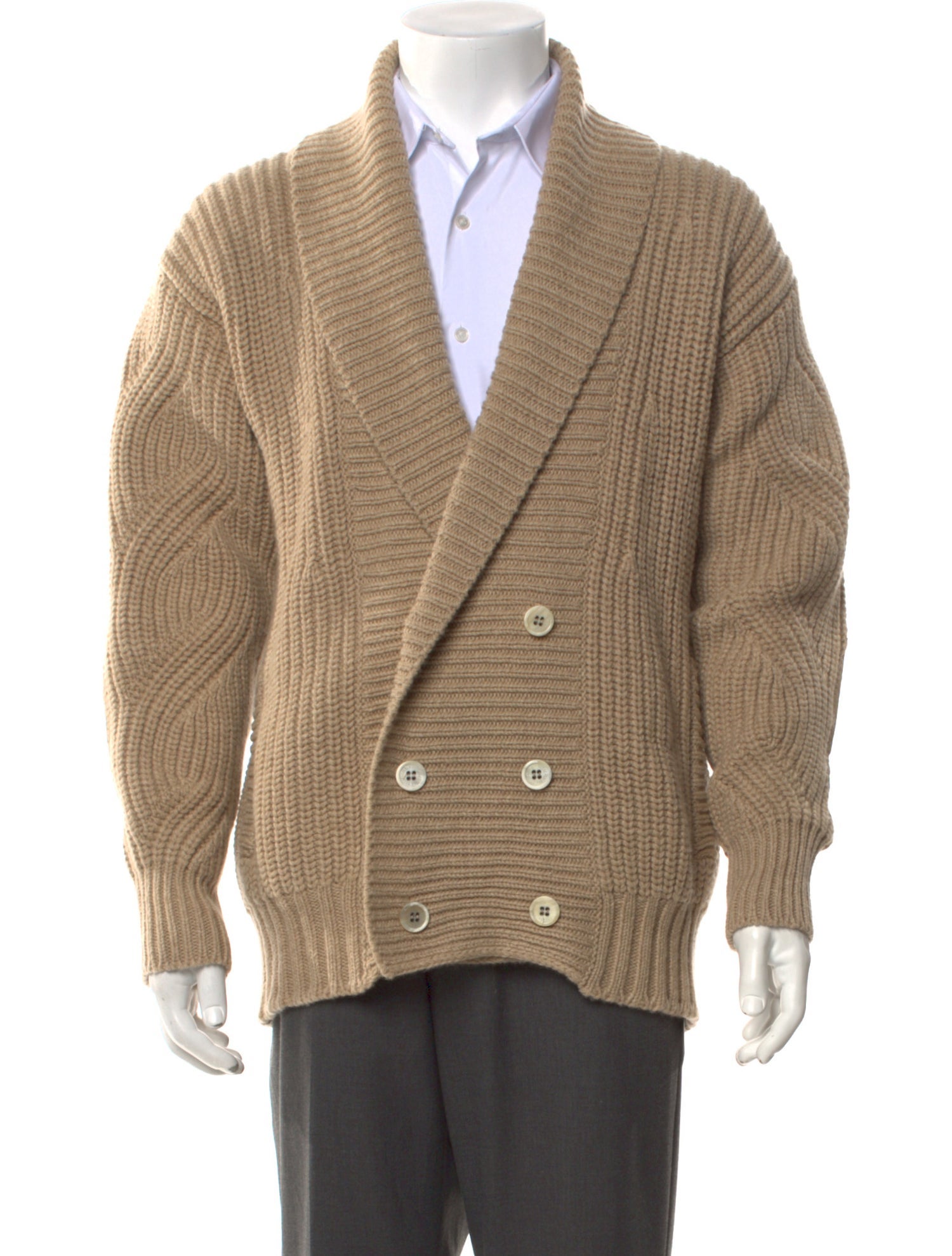 Golden Goose Virgin Wool V-Neck Cardigan w/ Tags