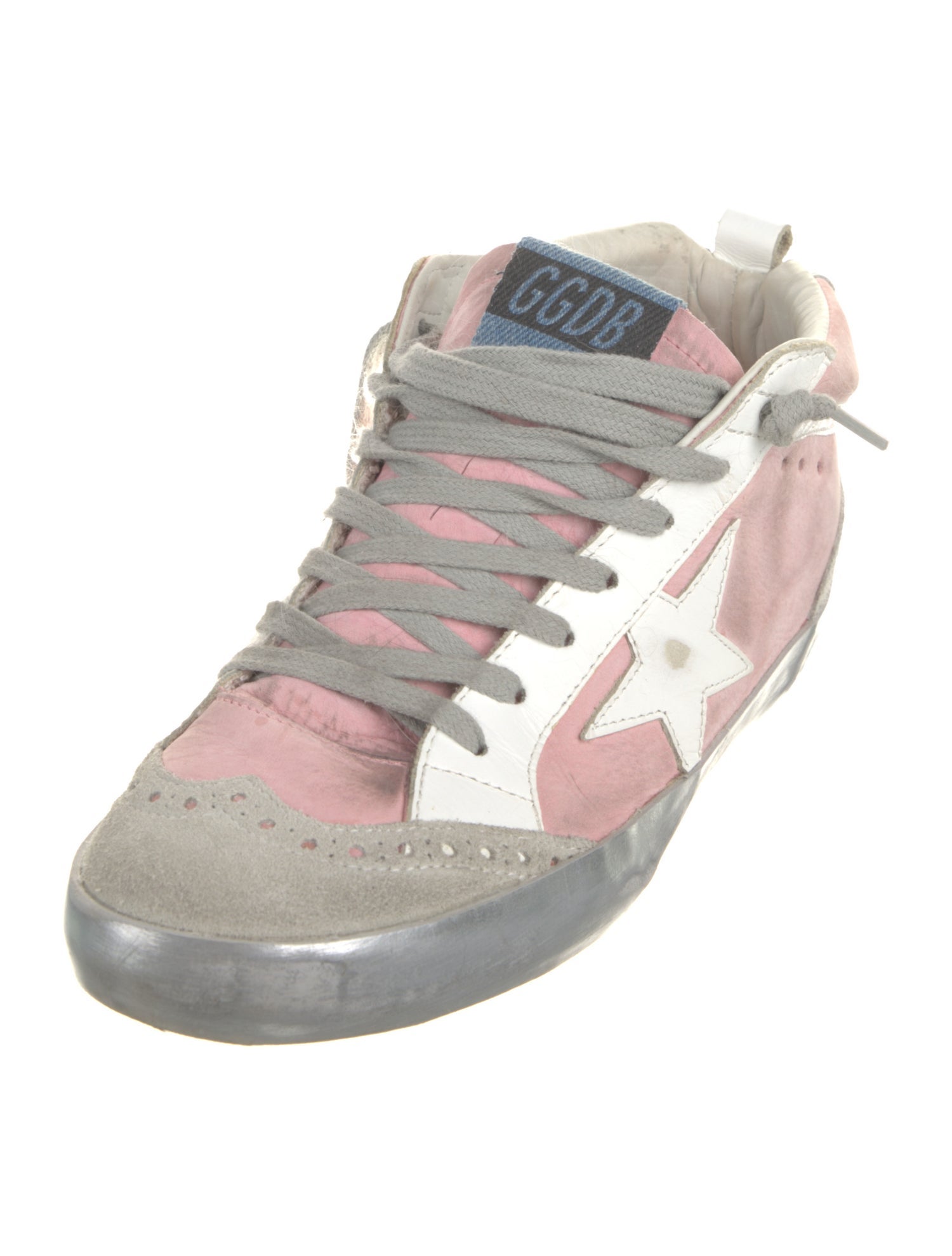 Golden Goose Suede Printed Sneakers