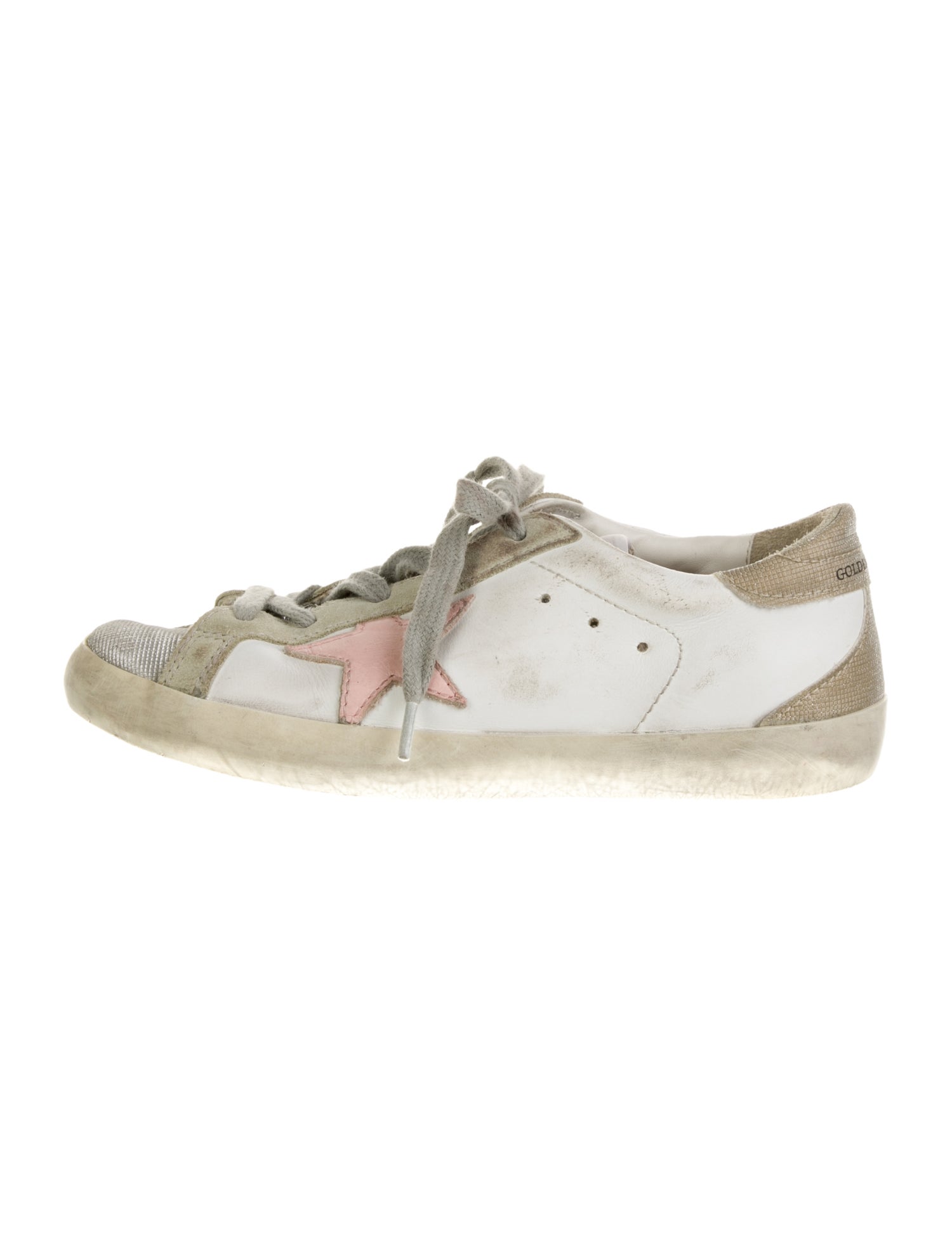 Golden Goose Girls' Leather Low Top Sneakers