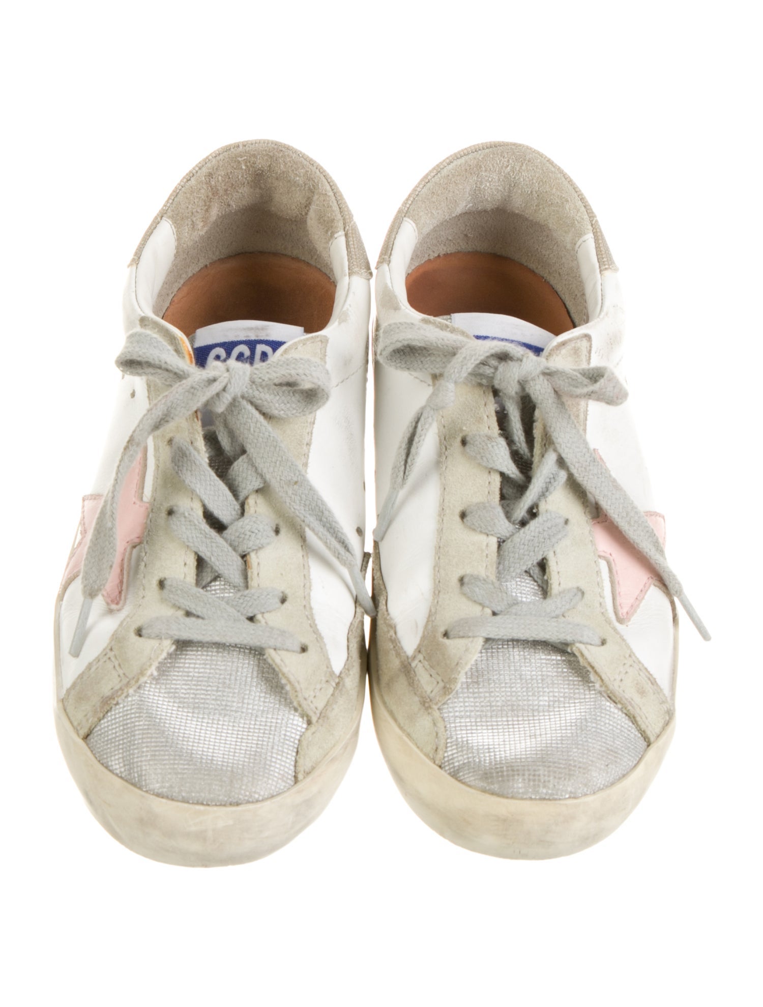Golden Goose Girls' Leather Low Top Sneakers