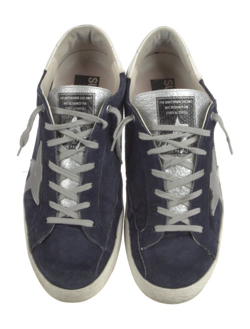 Golden Goose Suede Printed Sneakers