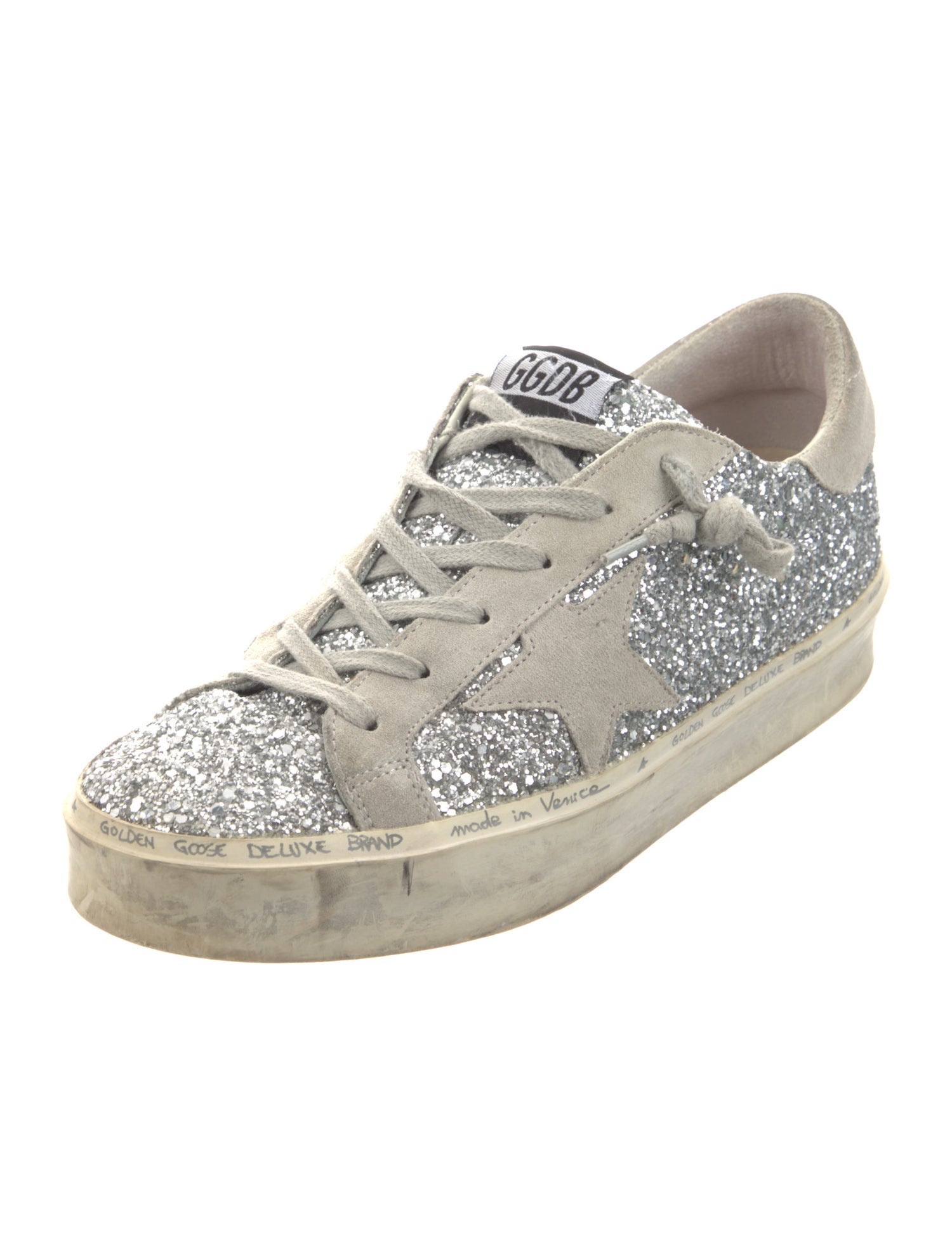 Golden Goose Glitter Glitter Accents Sneakers