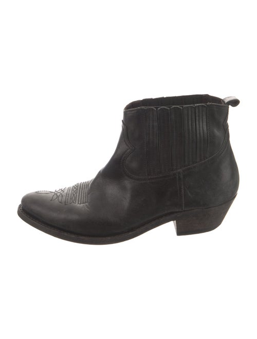 Golden Goose Leather Western Boots