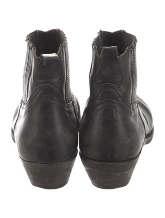 Golden Goose Leather Western Boots