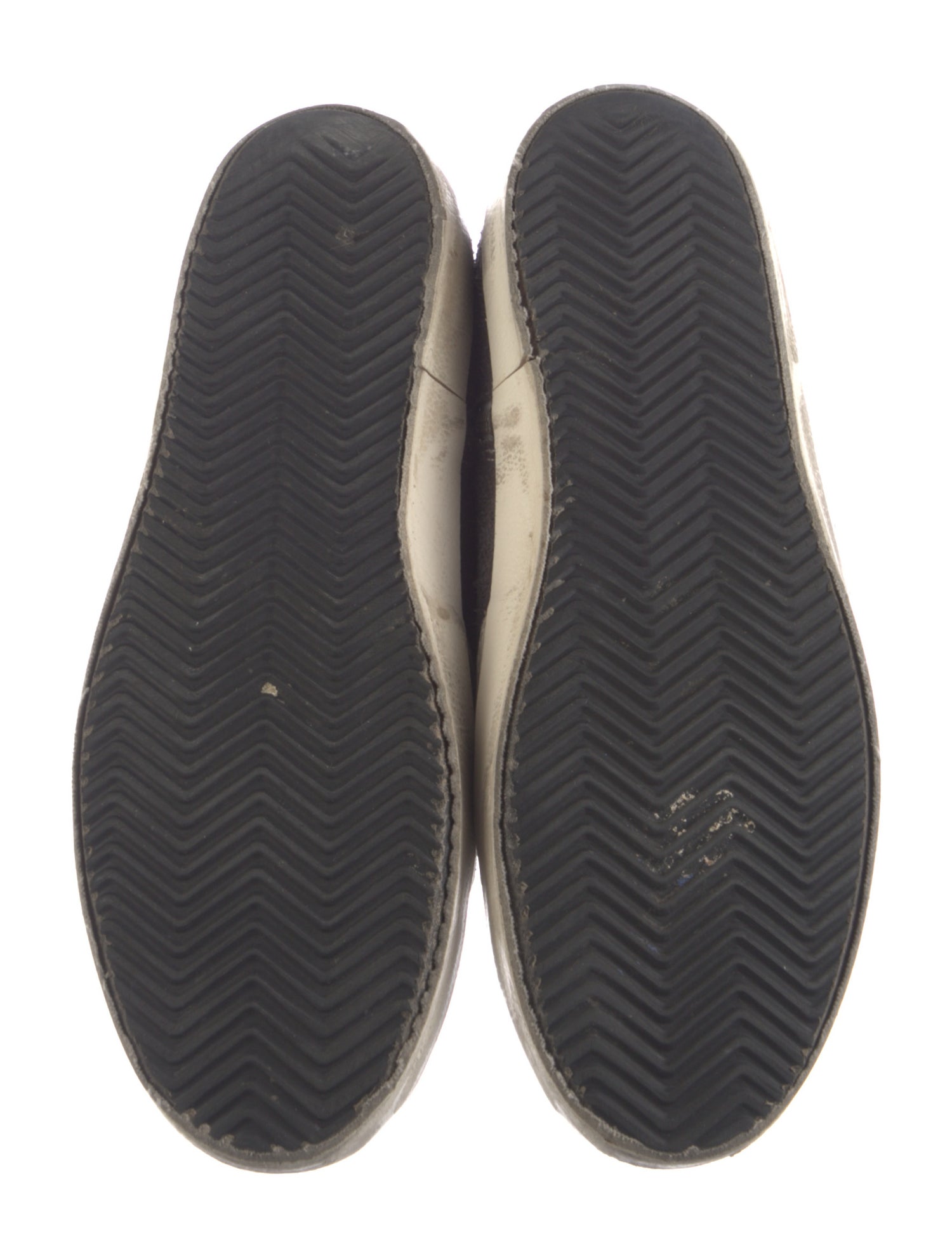 Golden Goose Suede Colorblock Pattern Sneakers