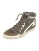 Golden Goose Suede Distressed Accents Sneakers