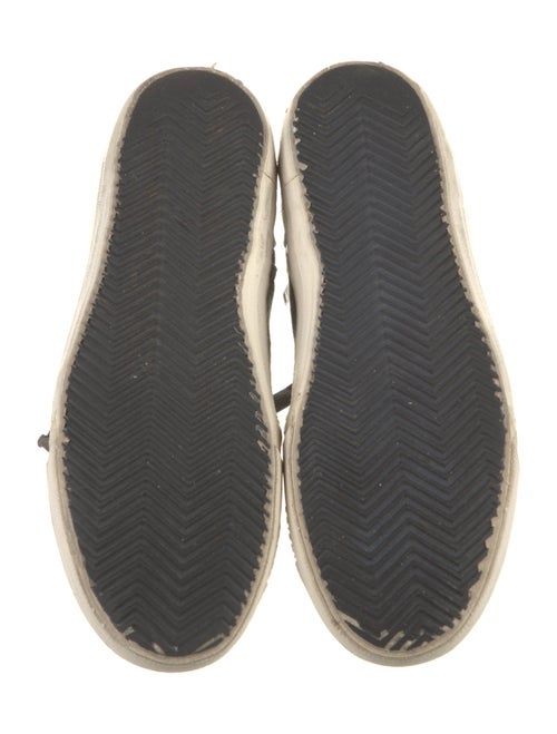 Golden Goose Suede Distressed Accents Sneakers