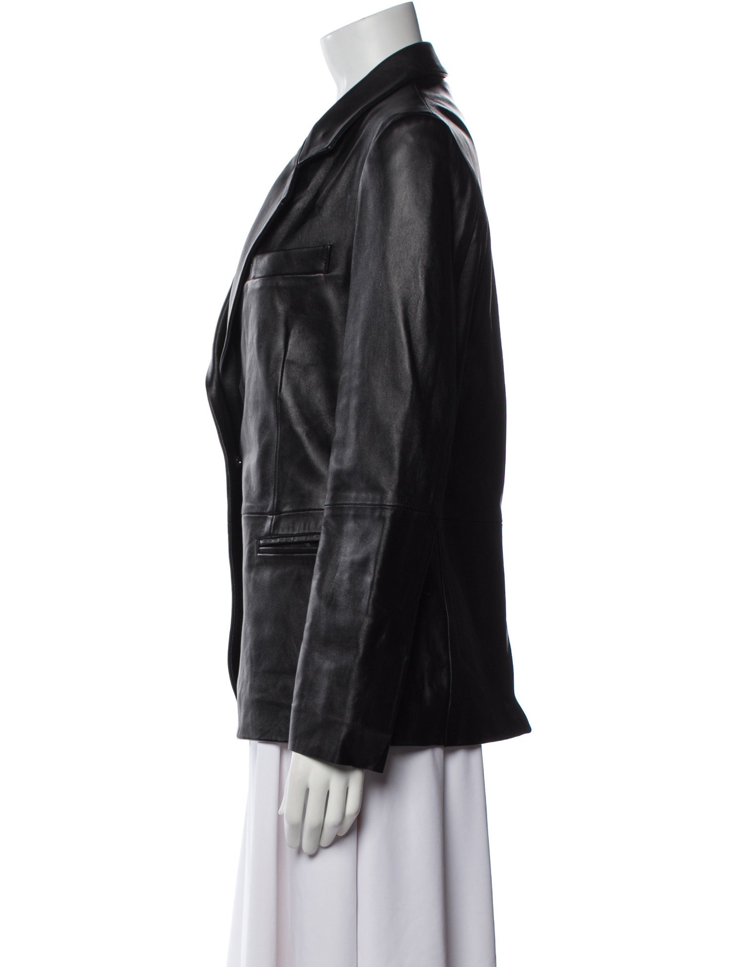 Golden Goose Leather Blazer