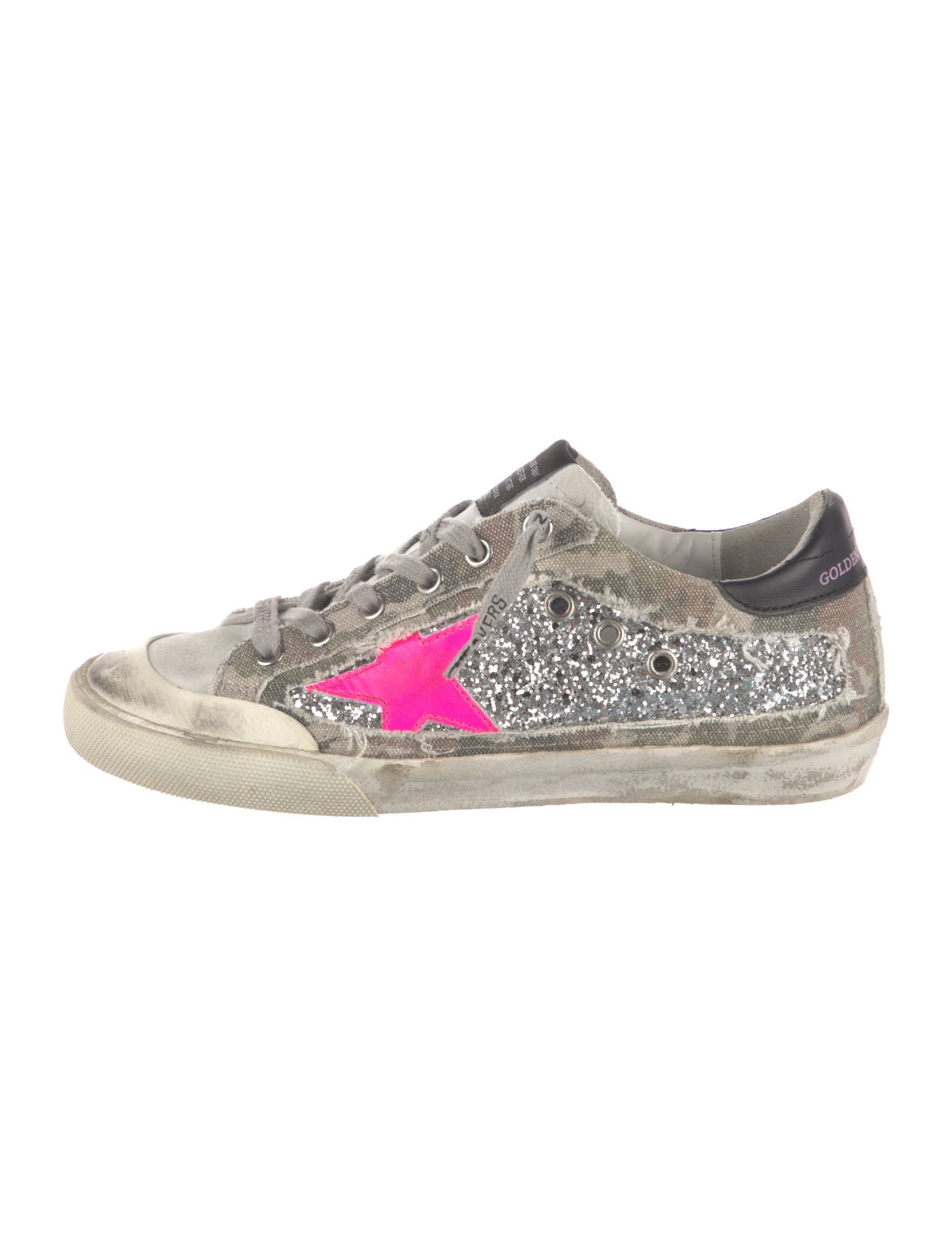 Golden Goose Glitter Glitter Accents Sneakers