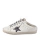 Golden Goose Leather Glitter Accents Sneakers