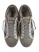 Golden Goose Ponyhair Animal Print Sneakers