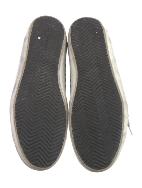 Golden Goose Canvas Animal Print Sneakers