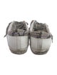 Golden Goose Leather Animal Print Sneakers