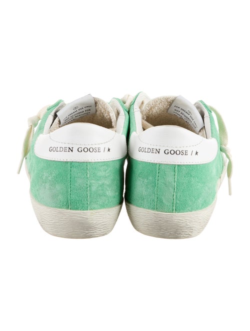 Golden Goose Suede Distressed Accents Sneakers