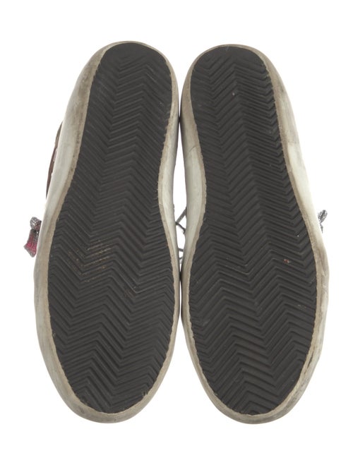 Golden Goose Canvas Camouflage Print Sneakers