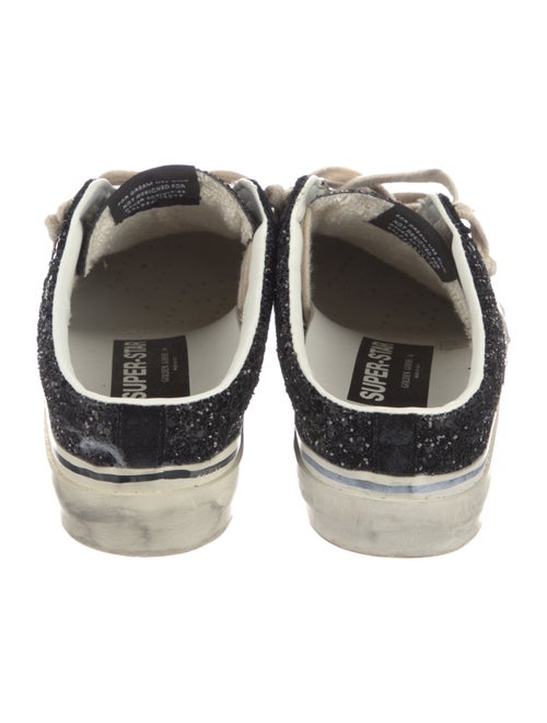 Golden Goose Glitter Colorblock Pattern Mules