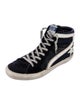 Golden Goose Suede Striped Sneakers