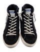 Golden Goose Suede Striped Sneakers