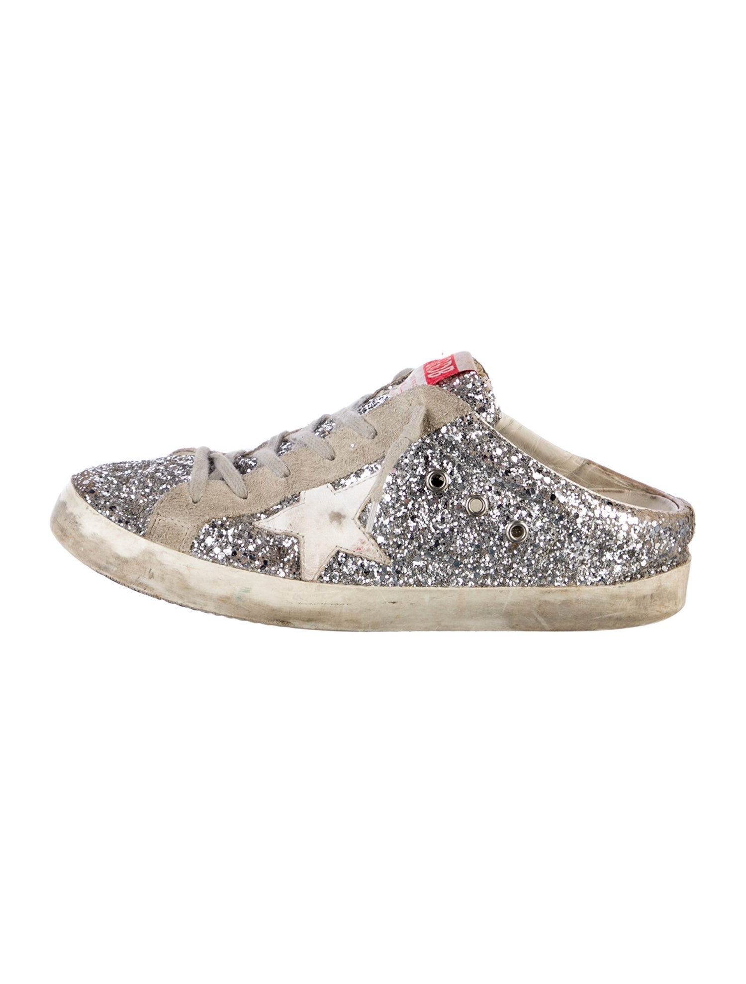 Golden Goose Glitter Glitter Accents Sneakers