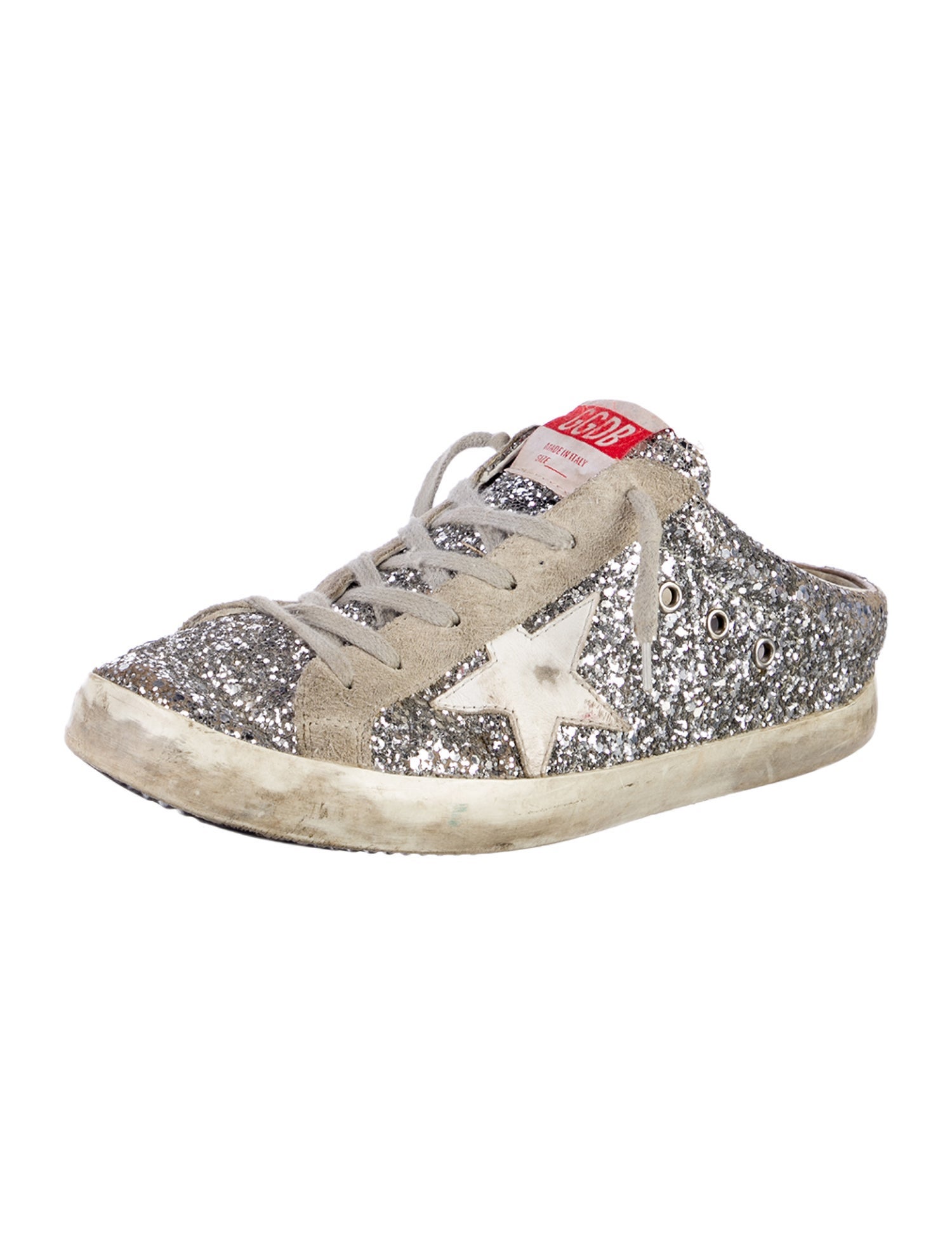 Golden Goose Glitter Glitter Accents Sneakers