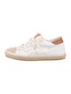 Golden Goose Canvas Colorblock Pattern Espadrille Sneakers