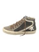 Golden Goose Suede Printed Sneakers