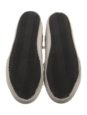 Golden Goose Leather Colorblock Pattern Sneakers