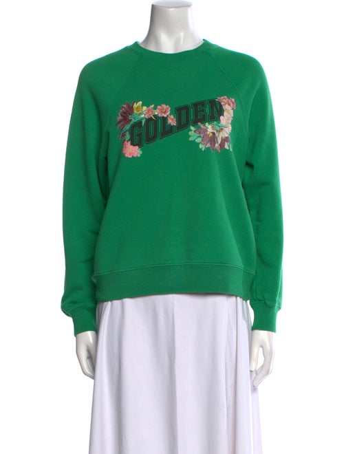 Golden Goose Graphic Print Crew Neck Sweatshirt