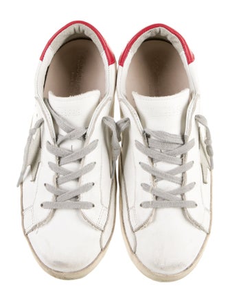 Golden Goose Leather Low Top Sneakers
