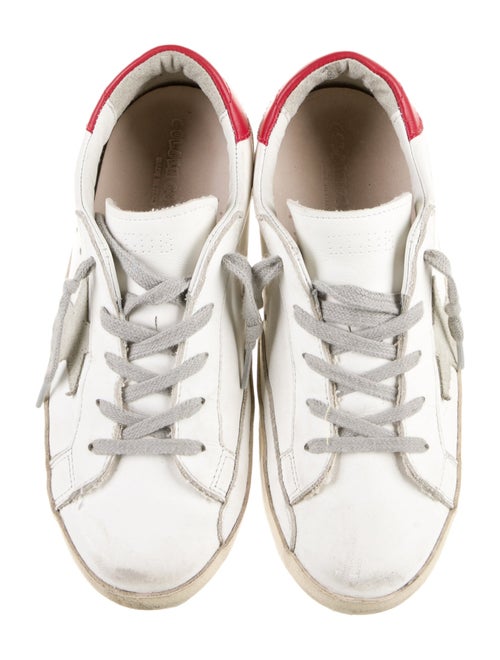 Golden Goose Leather Low Top Sneakers