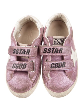 Golden Goose Old School Strapped Girls Sneaker