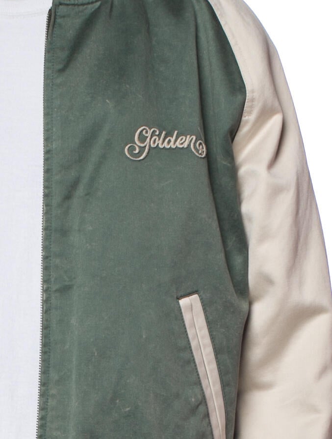 Golden Goose Graphic Print Varsity Jacket