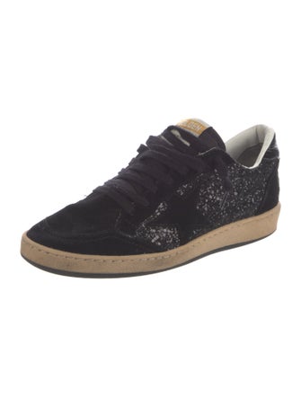 Golden Goose Suede Printed Sneakers