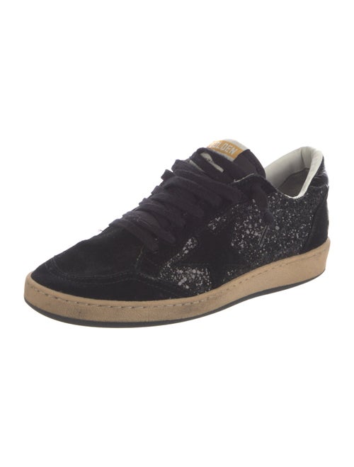 Golden Goose Suede Printed Sneakers